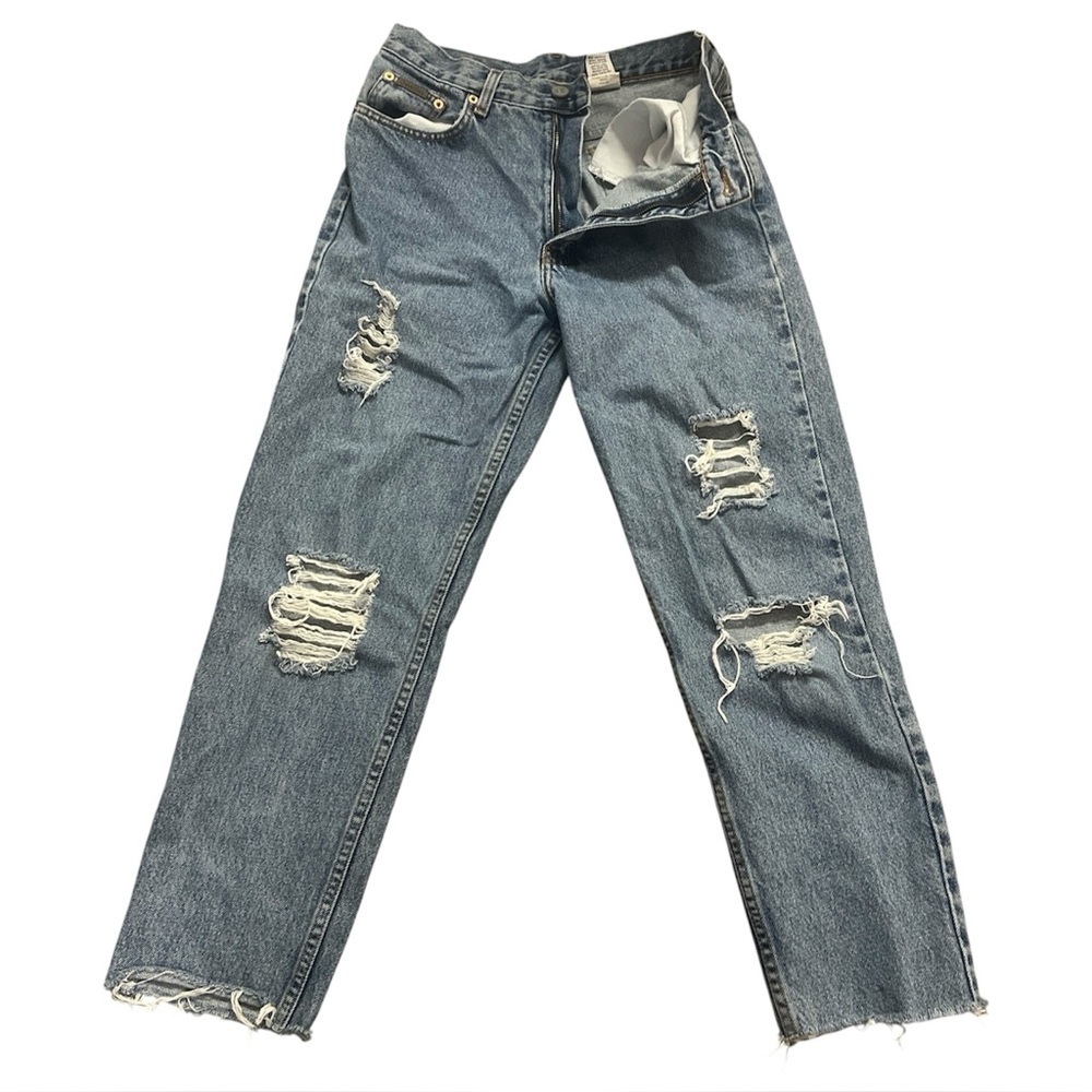 Vintage Calvin Klein made in USA jeans size 8P (28) double stone washed